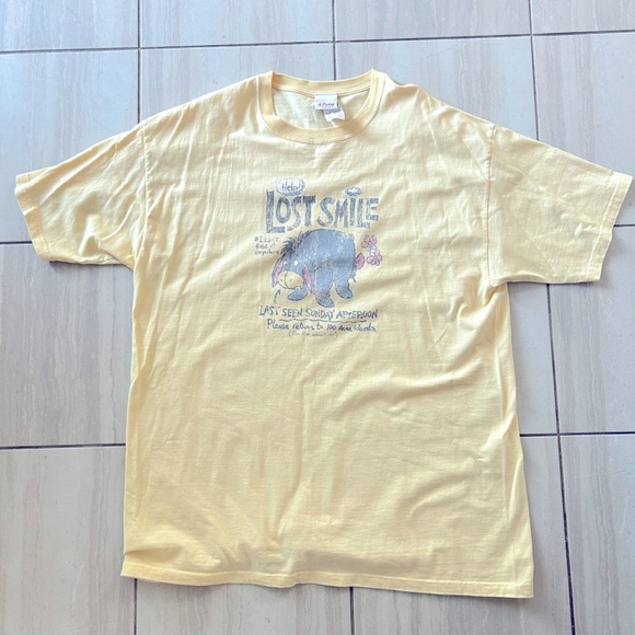 Y2K Disney‎ store Eeyore t-shirt size 2xl - Picture 1 of 3